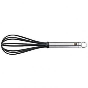 IRIS - Batidor de Cocina Antiadherente en Nylon Modelo 3000N, Dimensiones 32 x 7.5 x 1.5cm