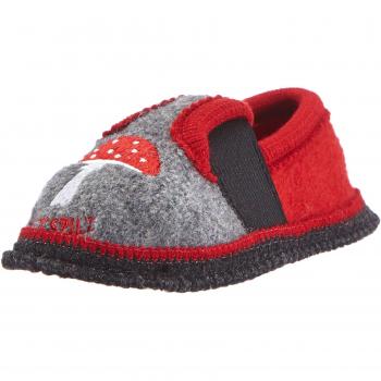 Adelheid Textil Glückspilz Kinderwollhausschuh - Zapatillas de estar por casa para niños, color 940, talla 32