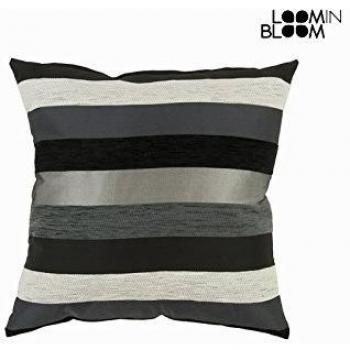 Cuscino motegi nero - Colored Lines Collezione by Loomin Bloom
