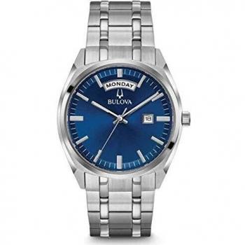 Bulova Surveyor Men's Day-Date Quartz Watch 96C125