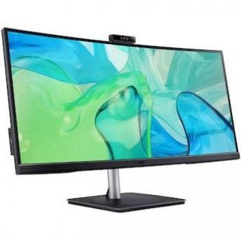 Monitor Curvo Acer Vero CB343CURD 34 UWQHD IPS 3440x1440 con Webcam y Conectividad HDMI/DP/USB-C