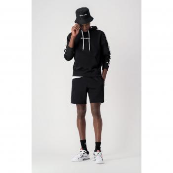 Sudadera Champion Legacy con cintas para hombre en color negro