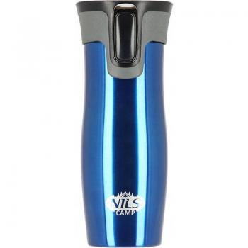 Taza Térmica Nils Camp NCC03 Azul 0.42 L Acero Inoxidable