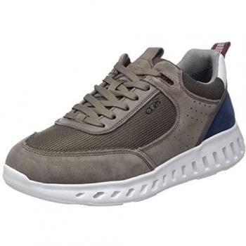 Zapatillas Deportivas de Hombre Geox U25DYA 02214 Outstream Color Gris Paloma, Talla 41 EU