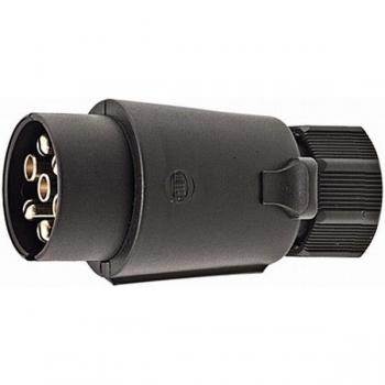 Conector de remolque HELLA 8JA 005 476-002, 7 Polos, tipo atornillado