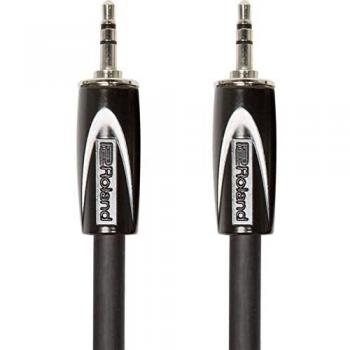 Cable estéreo de interconexión de la serie Black de Roland — TRS de 1/8 de pulgada, 3 m de longitud - RCC-10-3535