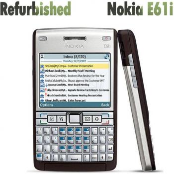 Teléfono móvil Nokia E61i original reacondicionado 3G Symbian 9.1