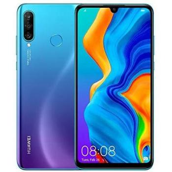Huawei P30 Lite New Edition, Dual SIM, 6GB RAM, 256GB, Azul Peacock, Pantalla de 15.6 cm (6.15), Cámara Triple (48+8+2MP), Android