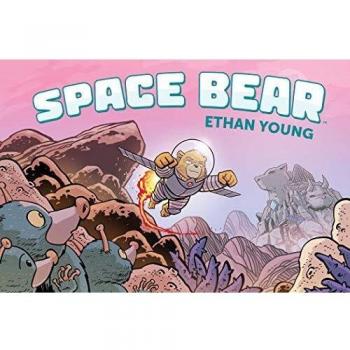 Ethan Young's Space Bear Plush Toy - Soft, Cuddly, and Astronaut-Themed