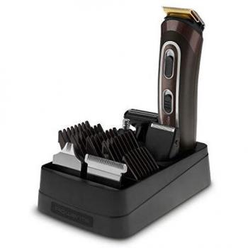 Rowenta, Trim & Style - Kit de Aseo personal 12 en 1: Afeitadora y perfiladora multifunción para el rostro/barba/cuerpo/cabellos, con tecnología seco y húmedo