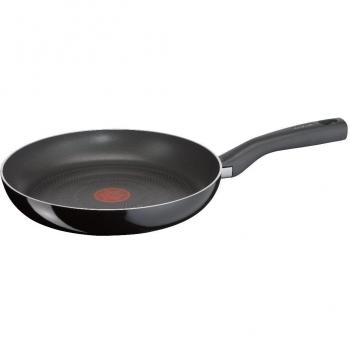 Tefal So Tasty - Sartén 28 cm de aluminio con base de cobre, Antiadherente Intensium, exterior esmaltado, indicador de temperatura Thermospot