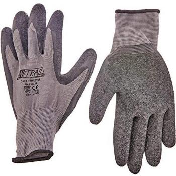 NITRAS Nylotex 3520 Guantes Trabajo - Guantes de Seguridad y Proteccion Laboral - 12 pares, XL