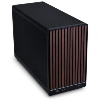 Caja PC Lian Li A3-mATX Wood Edition Negra con Panel de Madera