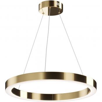 Lámpara colgante LED Maytoni Saturno, forma de anillo, latón, moderna, 3100 lm, 4000 k