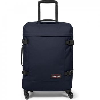 Eastpak Trans4 S Maleta Pequeña con Capacidad para 44L, Color Ultra Marine, Trolley Azul Oscuro Negro