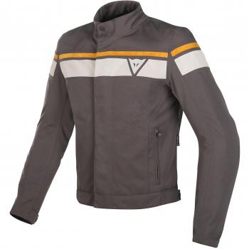 Dainese-BLACKJACK D-DRY Chaqueta, Marrón oscuro/Blanco, Talla 50