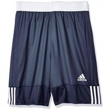 Pantalones Cortos Reversibles Adidas 3G Speed para Hombre Onix/Blanco, Talla S