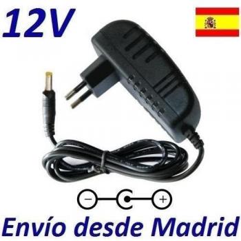CARGADOR ESP Cargador Corriente 12V Compatible con Reemplazo para Altavoz Sistema DJ Pioneer H-085 XDJ-Aero Recambio Replacement