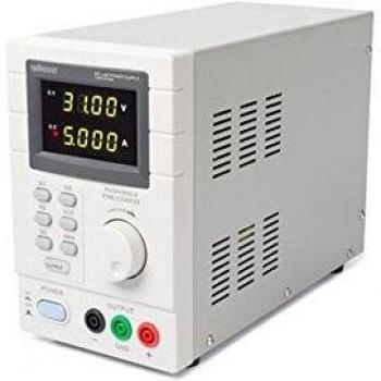 Velleman Lab ps3005dn Fuente de alimentación de laboratorio programable dispositivo, máxima LED de pantallas con interfaz USB 2.0, De Color Blanco Gris
