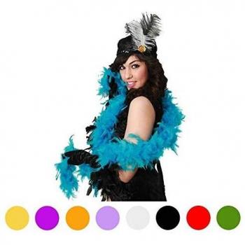 Boa de Plumas en varios colores 66 gr y 200 cm