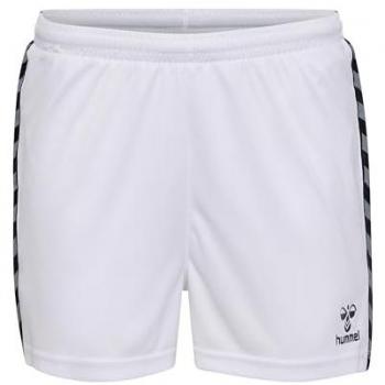 Hummel Pantalones Cortos Authentic Pl - Pantalones cortos para mujeres, material ligero y transpirable, diseño moderno, ajuste cómodo, ideal para actividades deportivas y uso diario