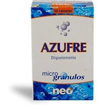 NEO | Azufre | 50 Cápsulas | Oligoelemento que Facilita la Absorción del Calcio | Protege los Huesos, Dientes y Tendones | Favorece la Producción de Colágeno