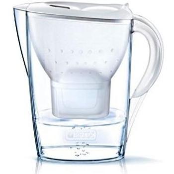 Jarra Filtrante Brita Marella Blanca con 2 Filtros Maxtra+ de 2.4L