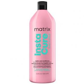 Matrix Total Results Instacure Build A Bond Conditioner 1L, For Damaged Hair, Repairing Formula, With Citric Acid and Squalane, Helps to Strengthen From the Inside, Smooths and Softens