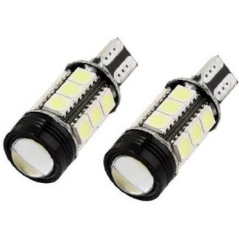 2pcs T15 W16W 16-SMD 5050 LED Luz Señal Giro Bombilla Blanco DC 324