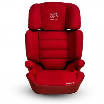 Kinderkraft Junior Plus OX - Asiento Infantil para coche, de 15 a 36 kg, Grupo 2 3, color rojo