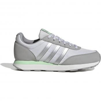 Zapatillas Adidas Run 60s 3.0 Lifestyle Running Mujer Gris/Verde/Plata
