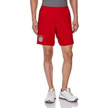 adidas FCB H SHO - Pantalón corto para hombre, color blanco / rojo / negro, talla L