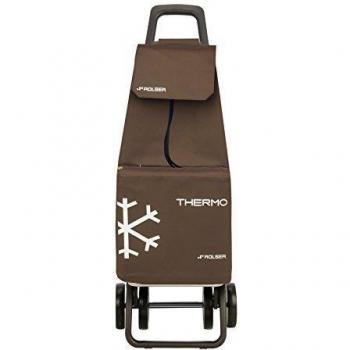 Rolser Saquet Termo Joia Dos+2 - Carro de compra de 4 ruedas, bolsillo termo, color oro.