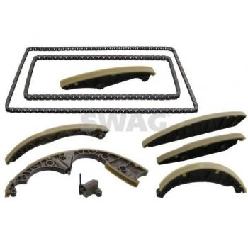 SWAG Timing Chain Kit 30 94 5008 - Juego de cadena de distribución, incluye todos los componentes necesarios para la instalación, fabricado con materiales de alta calidad para garantizar durabilidad y rendimiento óptimo en motores