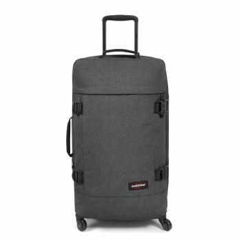 Eastpak Trans4 M Wheeled Bag/Suitcase, 68L Black Denim