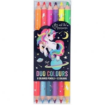 Depesche- Juego de 6 lápices de Colores de Ylvi & The Minimoomis, carbón