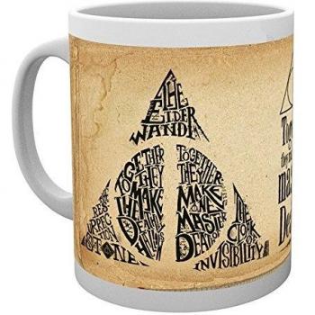 GB Eye, Harry Potter, Deathly Hallows Words, Taza