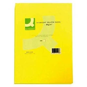 Connect Office Paper A4 500 Sheets Bright Yellow - Papel