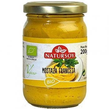 Mostaza francesa ecológica, 200g