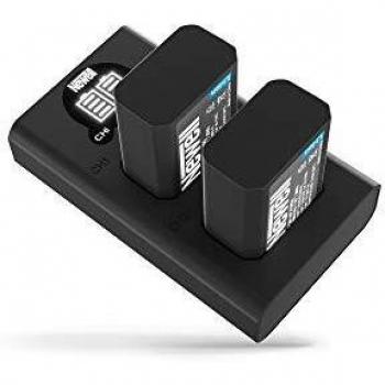 Kit NEWELL Cargador Doble + 2 BATERÍAS NP-W126