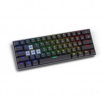 Teclado Mecánico Savio Blackout Azul (Outemu Blue), negro