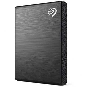 Seagate One Touch SSD Externo 2TB Negro - USB 3.0, 1000MB/s, Conectores USB-C