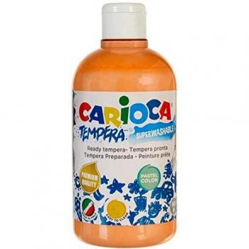 PINTURA TEMPERA CARIOCA COLOR 500 ML - NARANJA