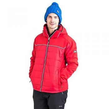 Trespass Tp50 Drafted Chaqueta, Hombre, Rojo, X-Large