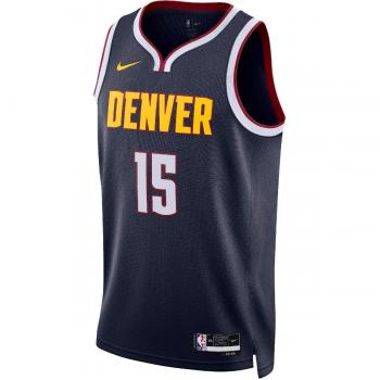 Camiseta de hombre Nike Dri-FIT NBA Swingman Denver Nuggets Jokic Icon Edition 2022-2023 Azul (XL)