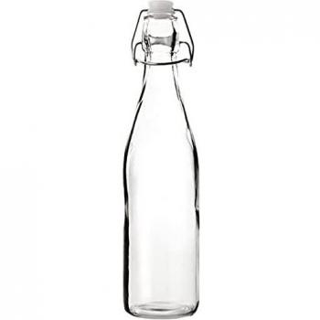 IBILI 740205 Botella Cristal, 0,5 L, 7 x 7 x 27 cm