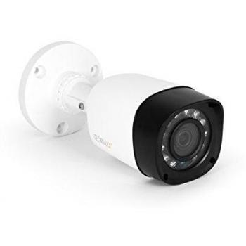 Cámara bala adicional Technaxx para mini kit de seguridad PRO TX-49, cámara de vigilancia para interiores - Monitor en tiempo real, visión nocturna, IR inteligente, resolución de video de 720p