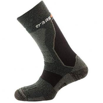 Trango Osur Calcetín, Unisex Adulto, Antracita/Granate, L