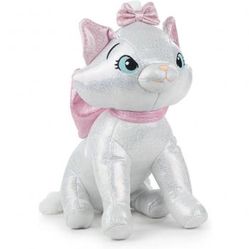 Peluche Marie Los Aristogatos Disney 100 Aniversario Glitter con Sonido 30cm - Alta Calidad