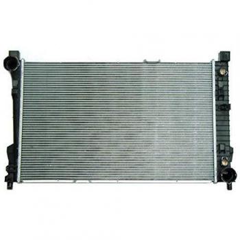 Radiador de Refrigeración del Motor NRF 58389 para Mercedes-Benz Clase C, Clc, Clk y Slk, Aluminio con Aletas de Enfriamiento Brazadas